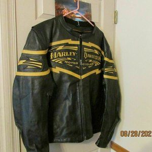 HARLEY DAVIDSON MEN;S LEATHER RIDIG JACKET 3XL